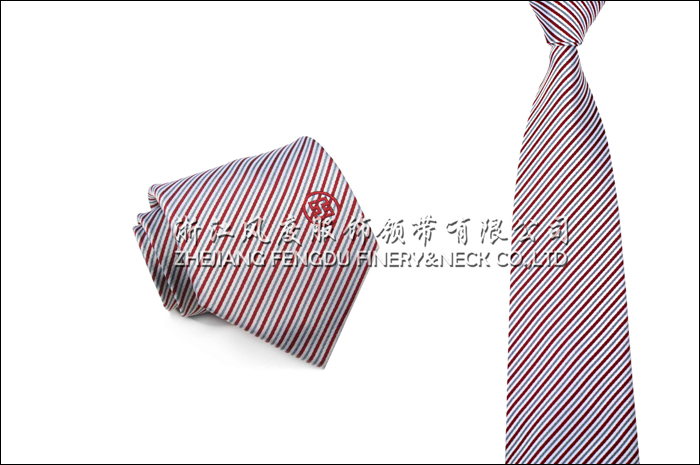 中國工商銀行 色織滌絲領(lǐng)帶