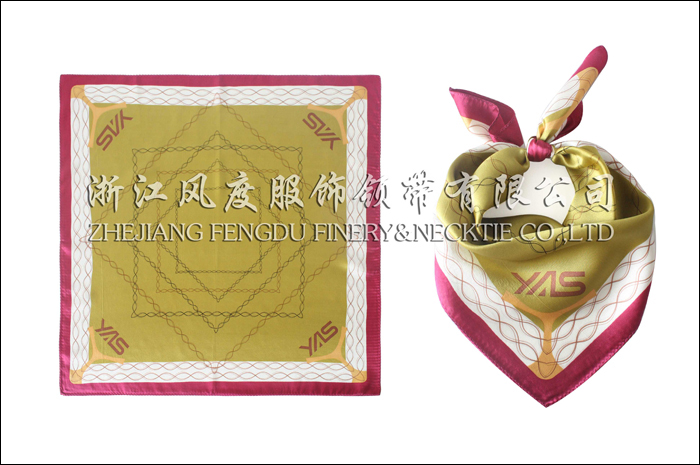 昆明機(jī)場 真絲小方巾 規(guī)格：53x53cm