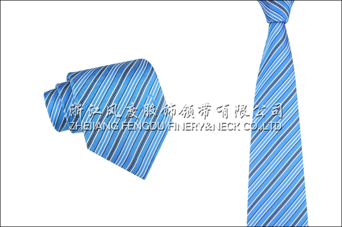 廣西廣播電視臺 色織滌絲領(lǐng)帶