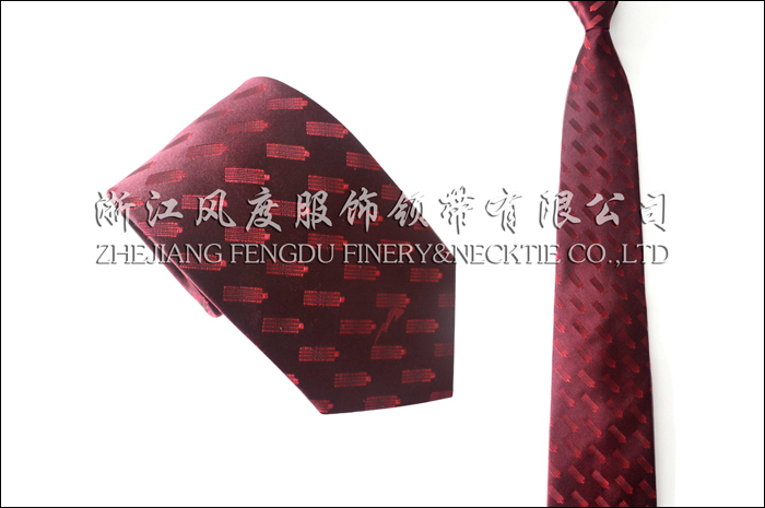 南昌地鐵 色織真絲領帶