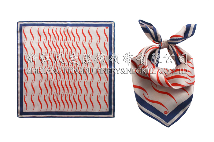 無(wú)錫地鐵 真絲小方巾 規(guī)格：53x53cm