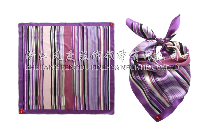 無(wú)錫地鐵 真絲小方巾 規(guī)格：53x53cm