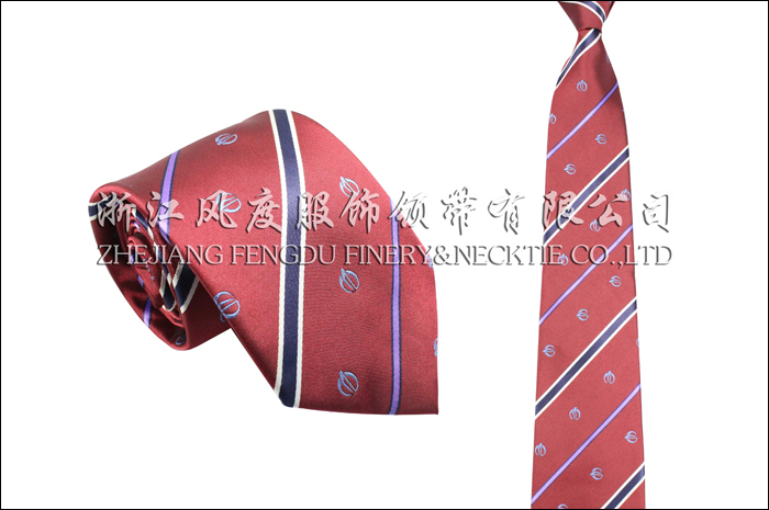 長(zhǎng)沙地鐵 色織滌絲領(lǐng)帶